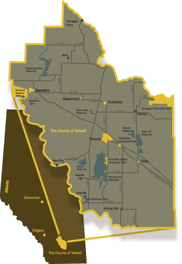 Newell County Location